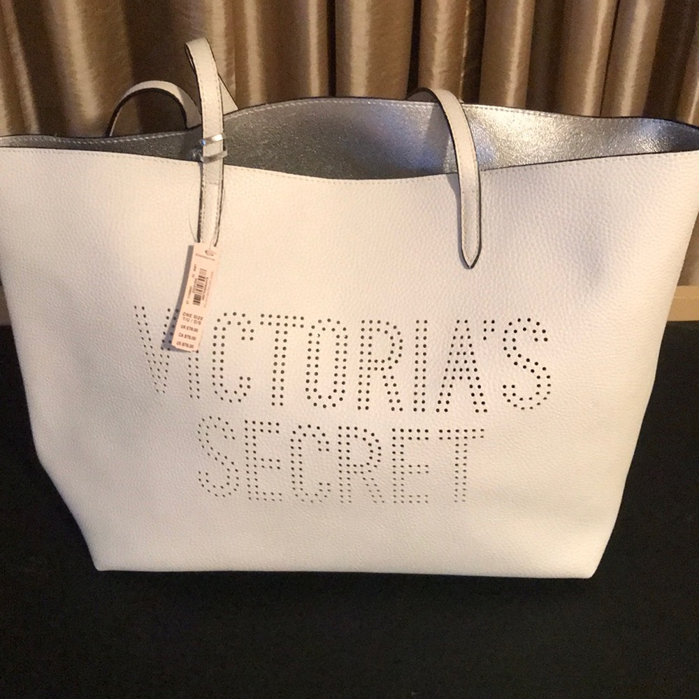 NWT Victoria Secret White Bag